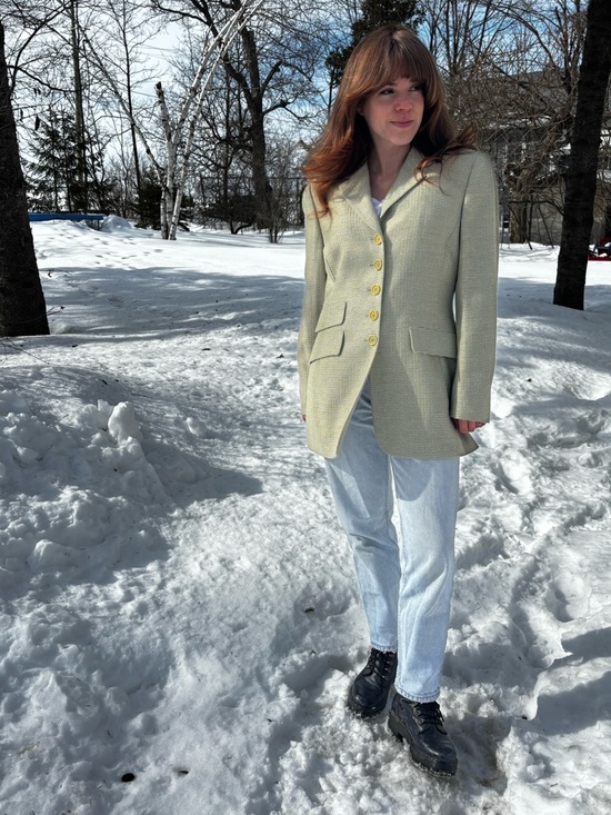 Akris Jackets & Blazers - Akris Spring Green Women's Blazer